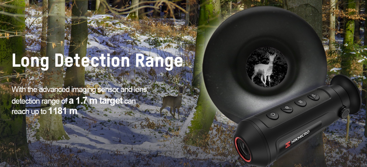 HIKMICRO LINX Pro LE10 Monocolo THERMAL  Dig.Zoom 1/8x 8G Wifi 720×540 Lens 10mm 0.32 inch OLED